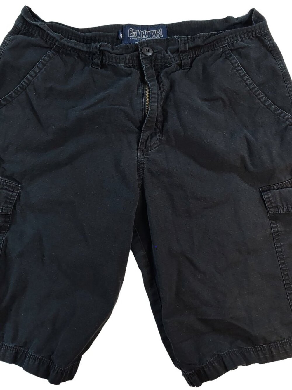 Men's Black Size 34 Company 81 Heavy Duty Cargo Shorts